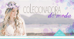 Desktop Screenshot of colecionadorademoda.com